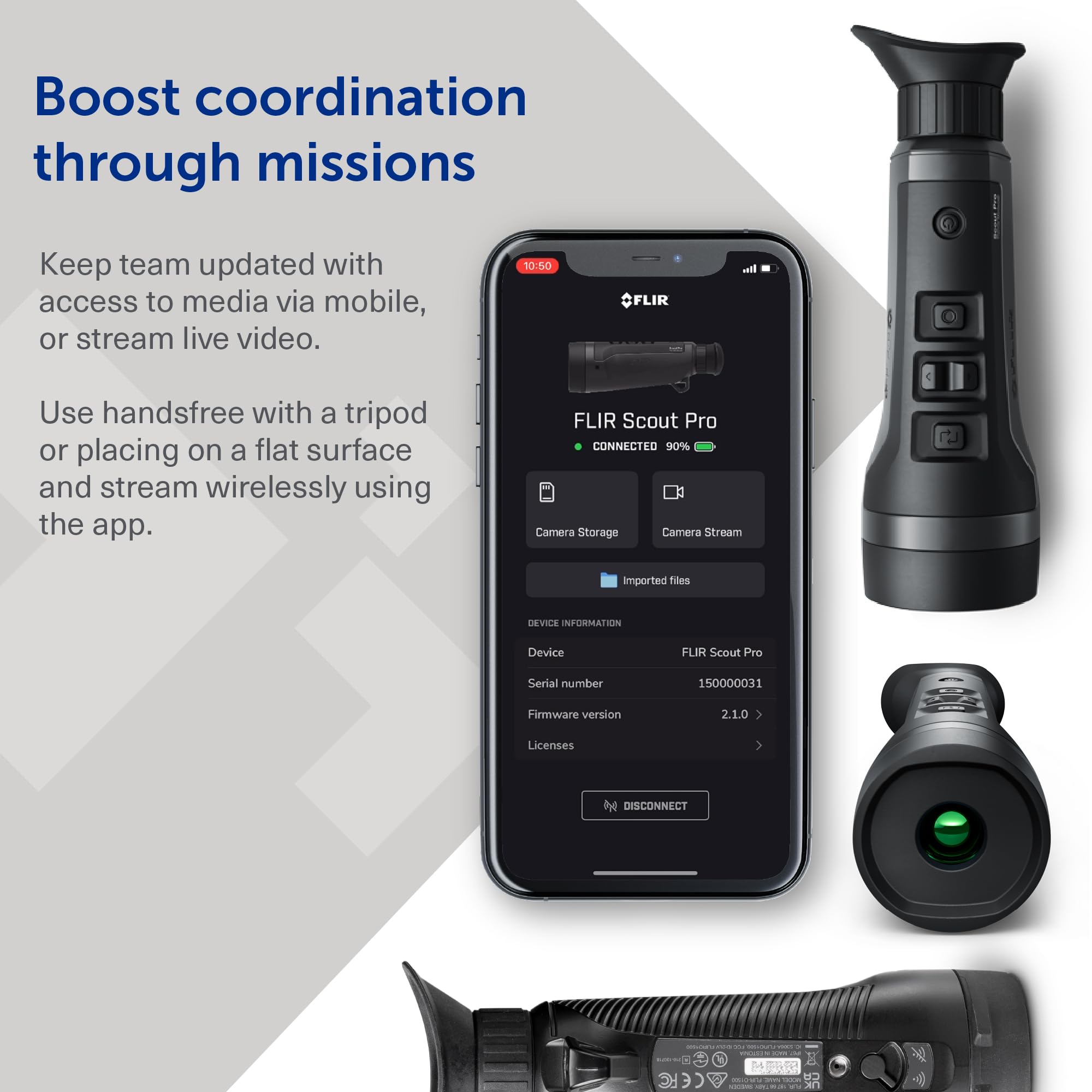 FLIR Scout Pro - Thermal Imaging Monocular with a