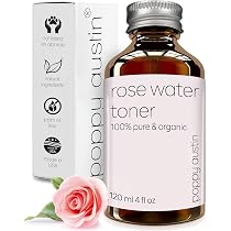 Amazon.com : Poppy Austin 120mL Rose Water Toner for Face - Pure ...