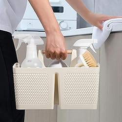 rejomiik Portable Shower Caddy Basket Plastic
