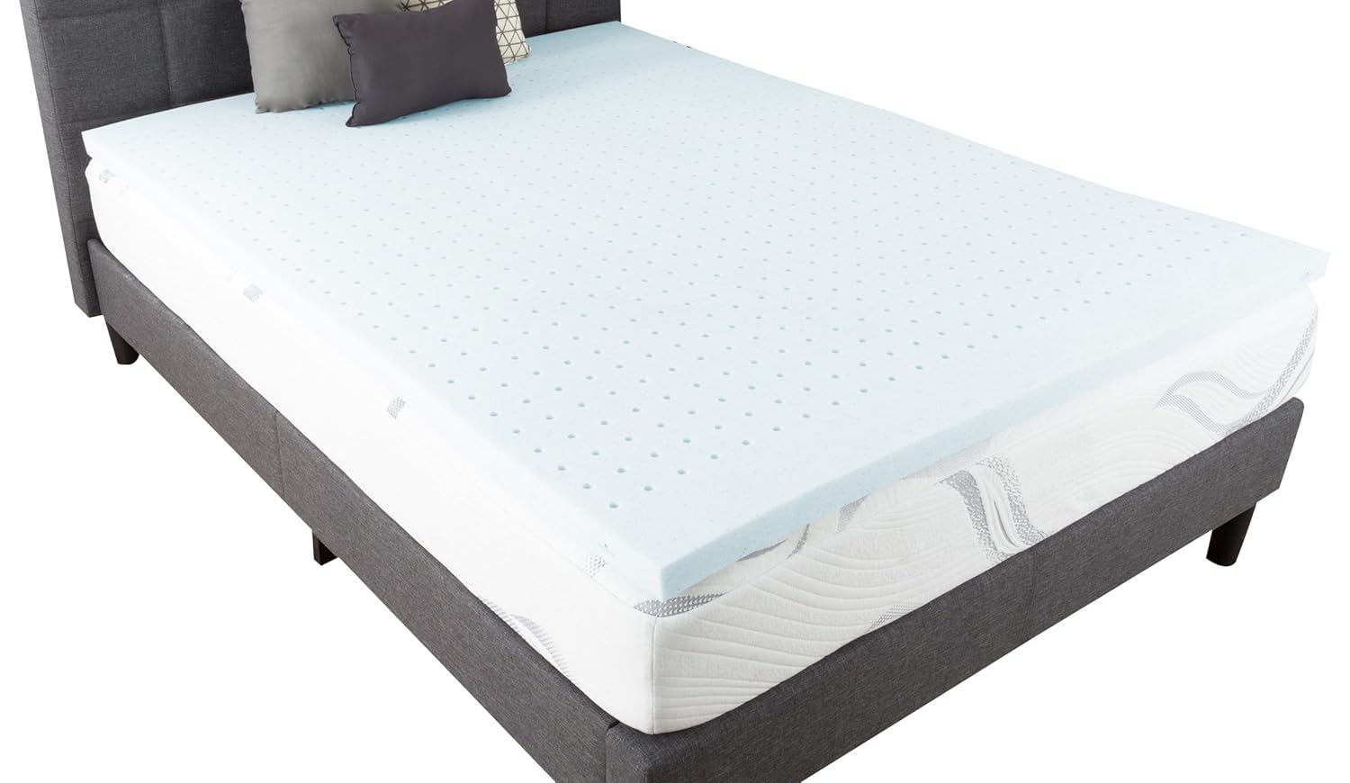 Best Bluestone 2 Inch Memory Foam Mattress Topper