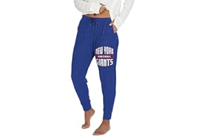 Zubaz Women's NFL Team Womens Marled Super Soft, Lightweight Jogger Pant