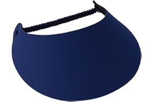 The Incredible Sunvisor Women's Solid Color Design Lightweight Packable Foam Visor for Sun Protection and Outdoor Activities