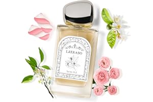 LRERABO No.012 - Floral Marshmallow Eau de Parfum - Inspired by Love,Don't Be Shy Luxury Fragrance for Women, Best Womens Perfume Long Lasting Spray - 1.7 Fl Oz/50 ml