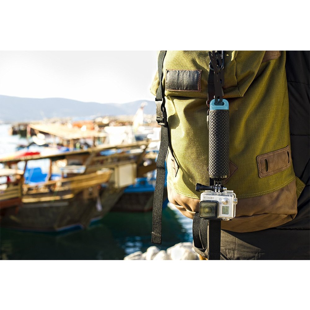 Hyckee MF23-B074VVMQG9 Hero Hand Grip Tripod Stick - Black/Blue