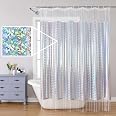 Amazon.com: Iridescent Shower Curtain | Colorful, Unique, Reflective ...