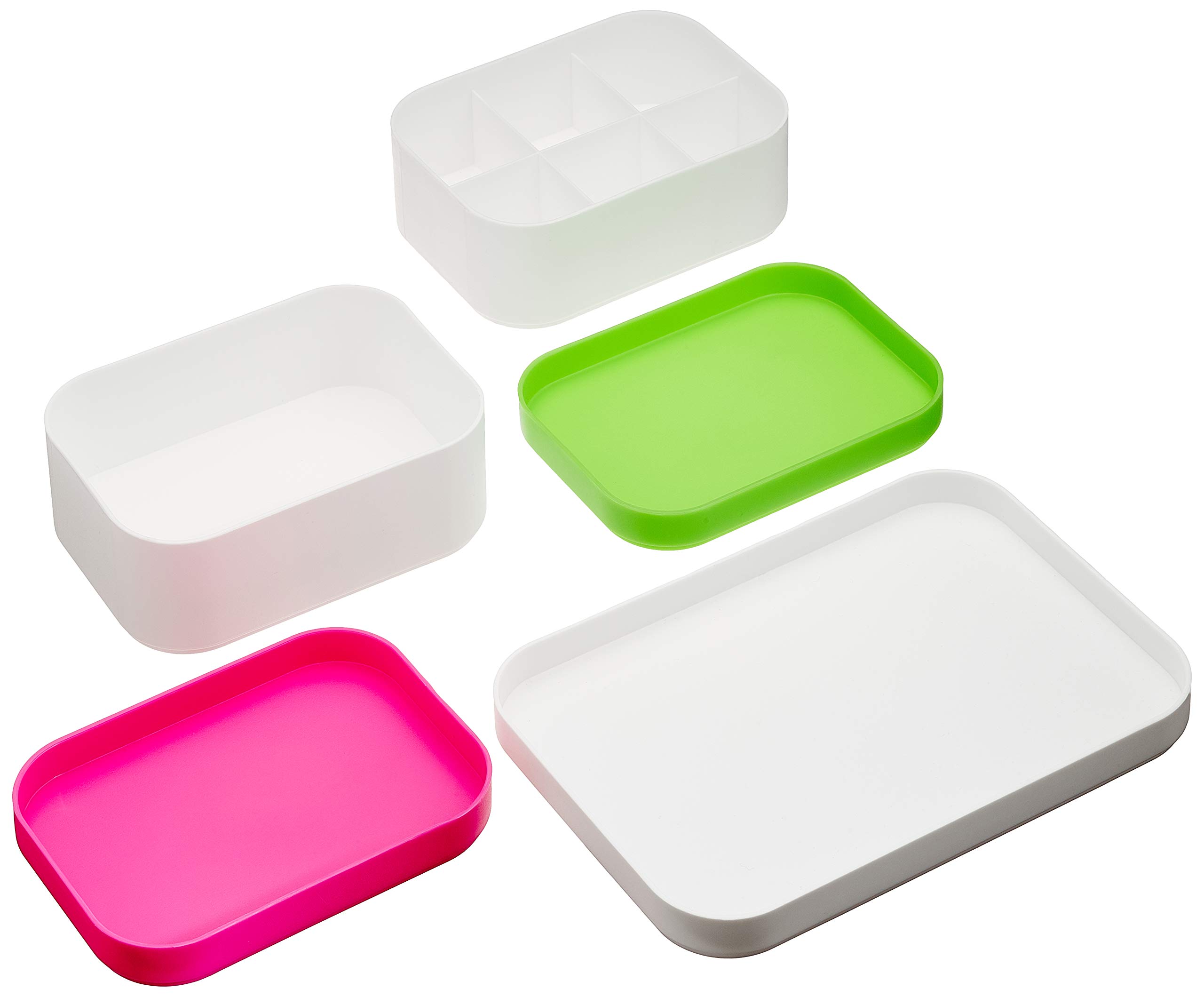 See Mann Large Barbarar Organiser Set of 3 Multi-Coloured 22.5 x 15.5 x 9 cm 528450148920, Standard, Single