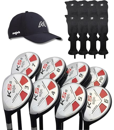 Amazon.com : Left Handed Majek Golf Senior Men's All Hybrid