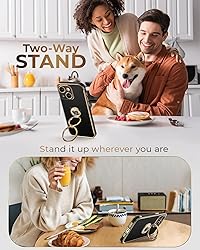 XYZ for iPhone 14 Case with Stand, Phone Case with