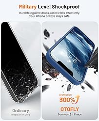OTOFLY for iPhone 14 Case, Upgraded Silicone 14