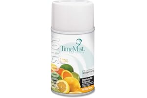TimeMist 1042649 9000 Dispenser Refill Citrus Air Freshener (Pack of 4)