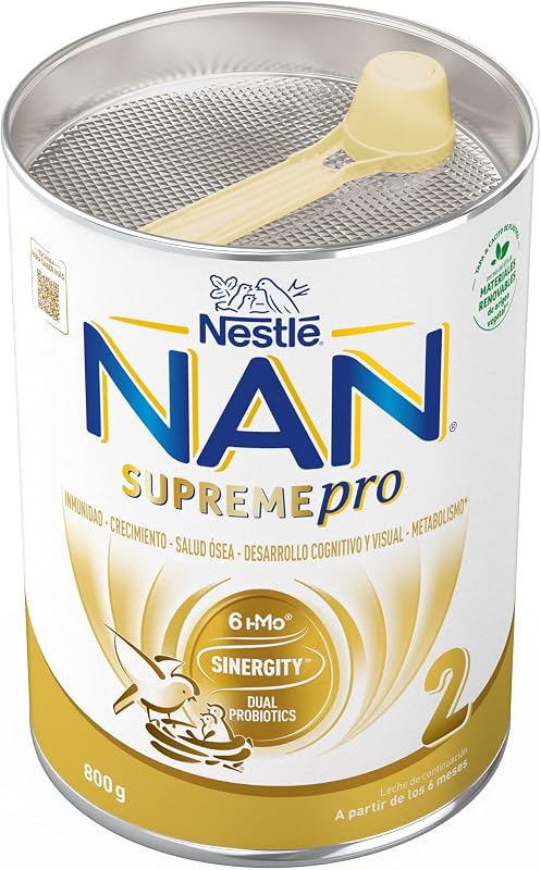 Nestlé Supreme Pro 2 Leche de Continuación en Polvo, 800g