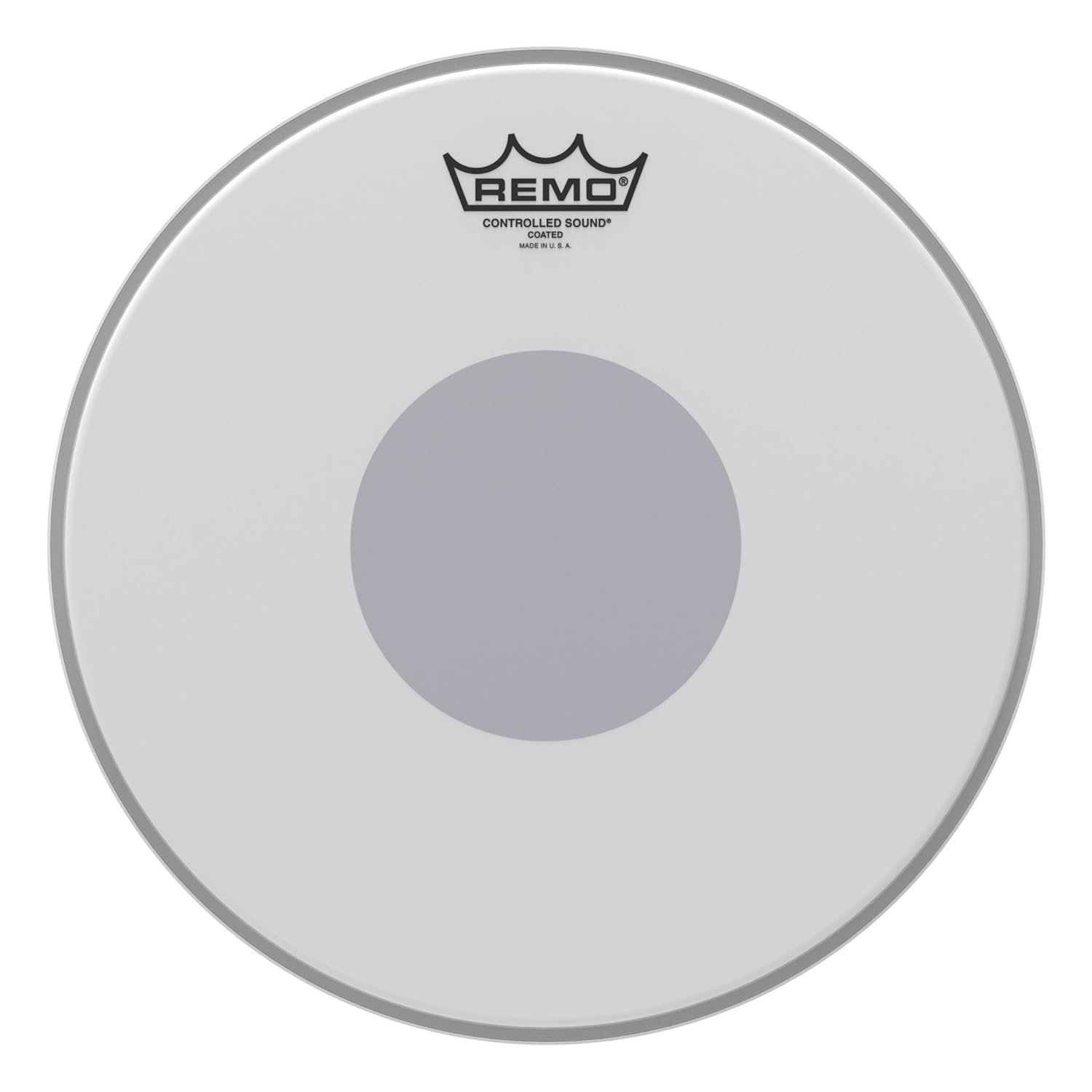 14 Inch Remo Controlled Sound Coated Drum Head with Reverse Black Dot