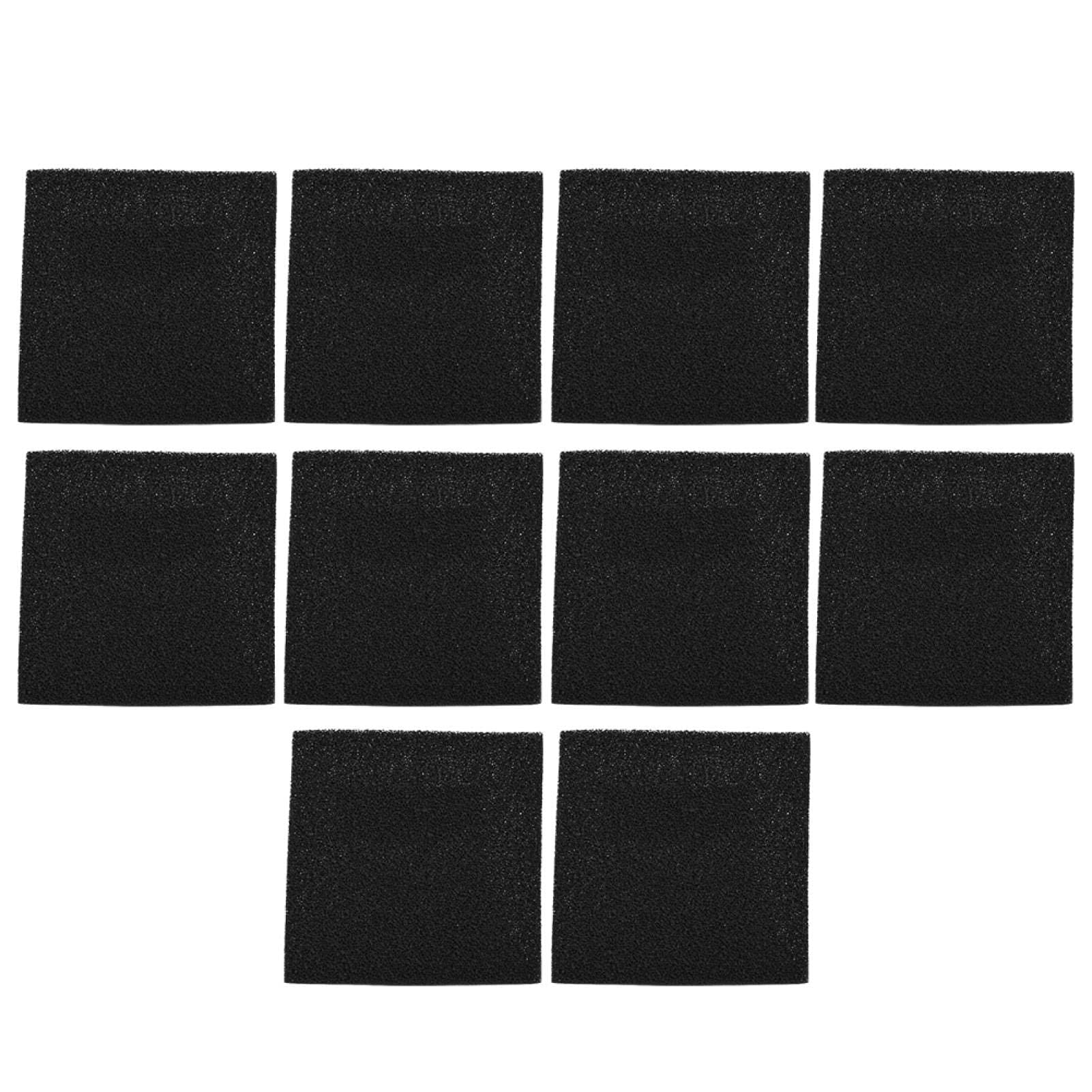 10Pcs Activated Carbon Filters - Absorber Filter Remove Most Harmful Soldering Fumes for Safe and Comfortable Working Environment （13cm x 13cm）