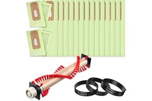Landhoow 12 Pcs Brush Roller Compatible With Oreck XL Vacuum, Bag, Upright Belt Replacement for 0300604 - Cleaner Replacement Parts