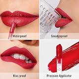Oulac Red Lipstick Matte Liquid Lipstick Long Lasting Vegan M01 view 8
