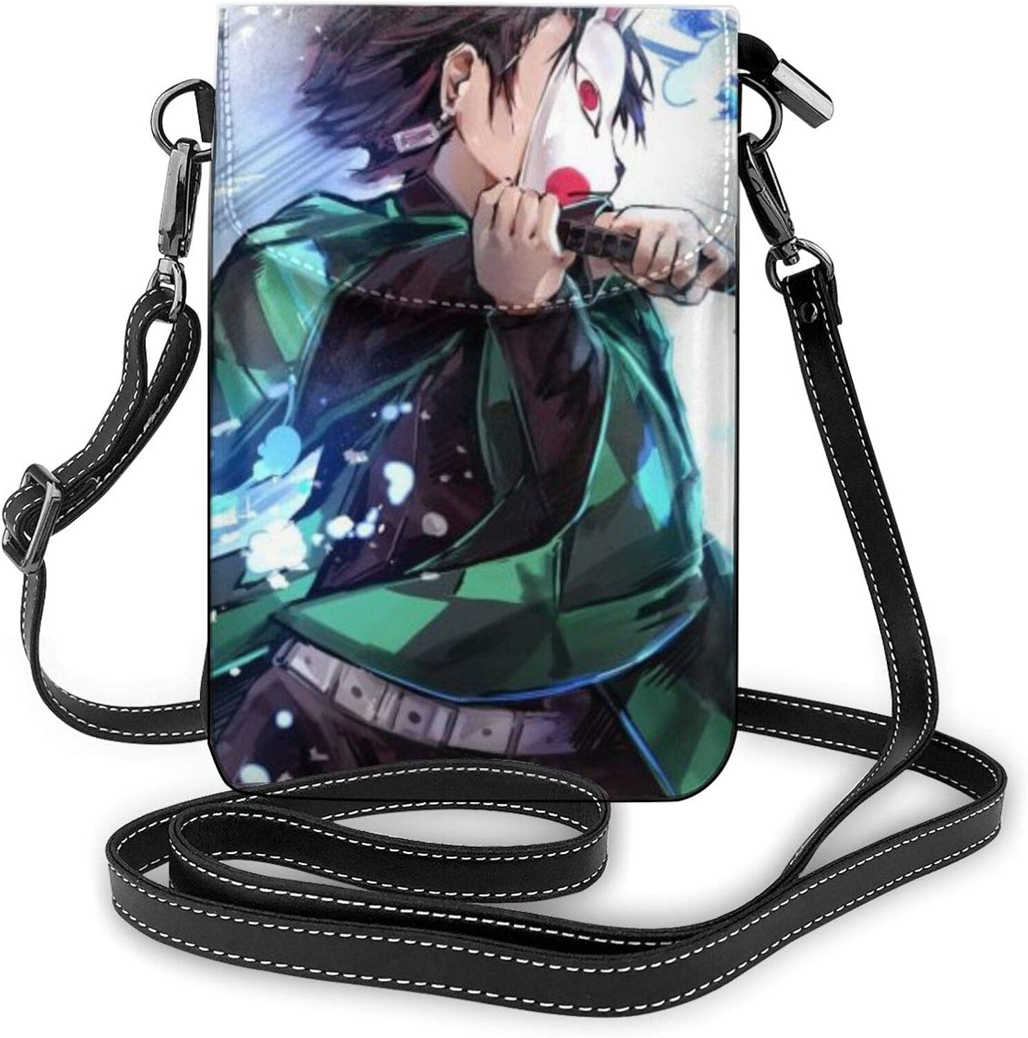 Demon Slayer Kimetsu No Yaiba Lightweight Small Crossbody Bags Leather 
