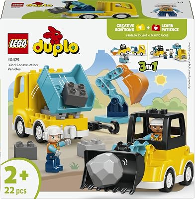 DUPLO Baufahrzeuge – 3-in-1-Set 10475