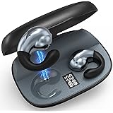 WPOW Open Ear Headphones,Sport Earbuds,Sport Headphones,Open Earbuds,Wireless Earbuds Mini for Cycling Driving, Open earplugs