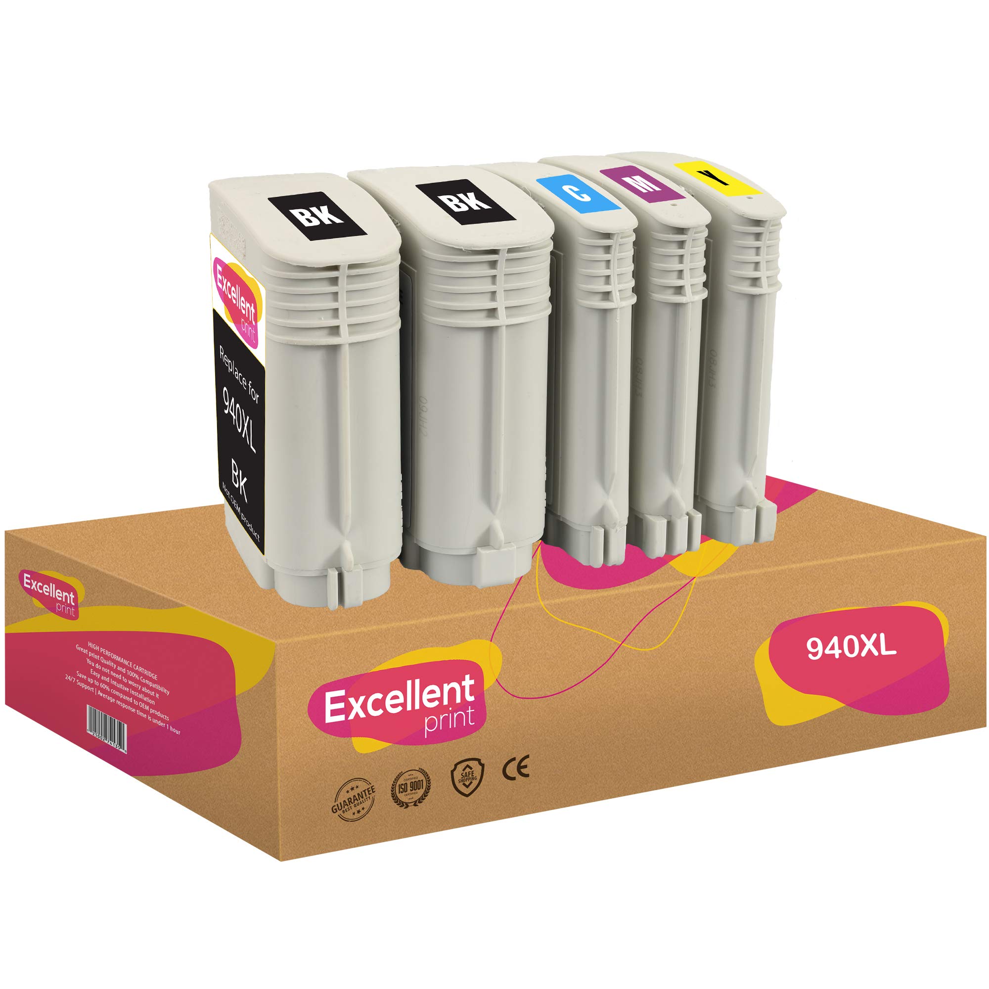 Excellent Print 940XL 940 XL Compatible Ink Cartridges for HP Officejet Pro 8000 8500 8500A 8500A