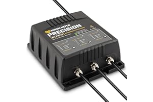 Minn Kota 1833181 MK-318 PCL Precision On-Board Marine Charger, 3 Bank x 6 Amps