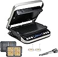 Yedi Total Package 6-in-1 Digital Grill, Waffle Maker, Panini Press, Griddle, with Deluxe Accessory Kit