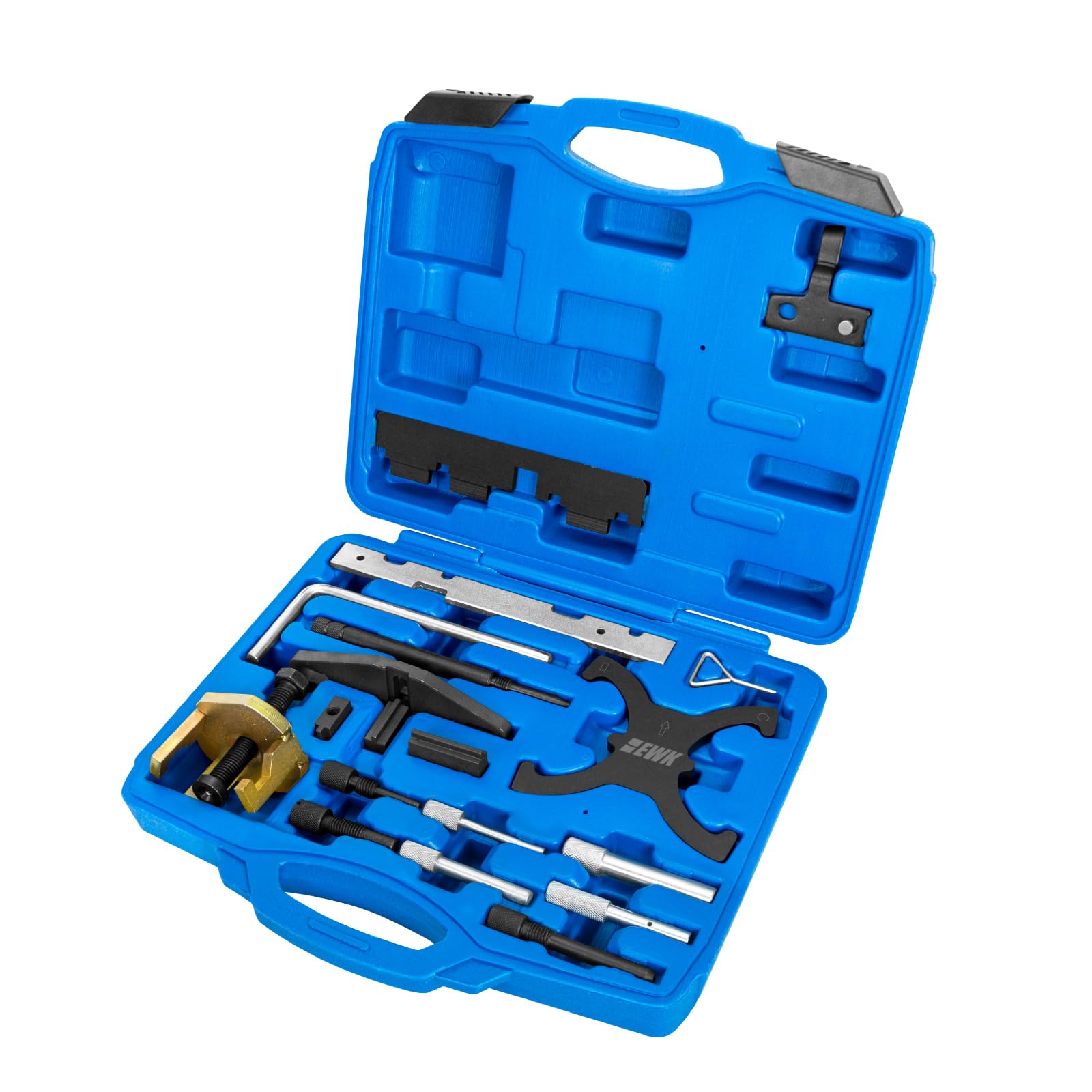 Photo 1 of EWK Camshaft Alignment Timing Chain Tool Engine Flywheel Locking Tool for Ford Focus, Fusion, Fiesta, Escape/Volvo