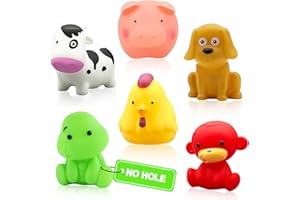 PARHILYAR Mold Free Baby Bath Toys - No Hole Bath Toys for Kids Ages 1-3 | Floating Toys | Bathtub Tub Pool Water Table Toys | Toddler Infant Gifts | Baby Toys 6-12-18 Months | 1 2 3 Year Old Girl Boys Gifts