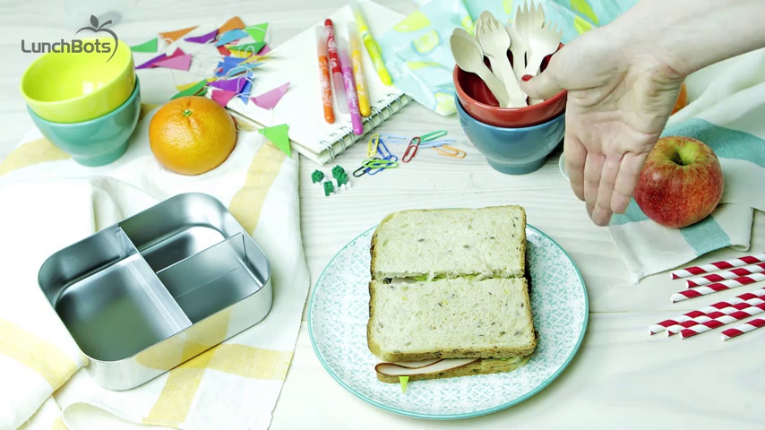 6 LunchBots+Medium+Trio+Snack+Container