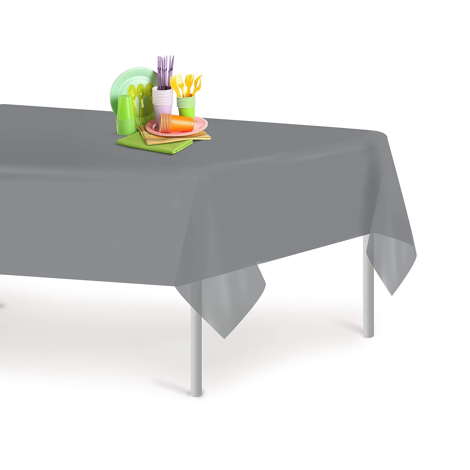 Best mint and gray table cloth