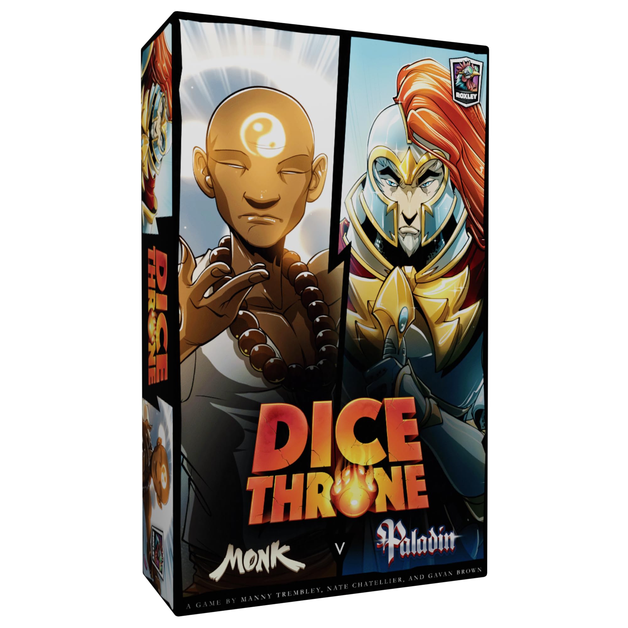 Dice Throne - Two Hero Box - Monk v Paladin - Fast Playing Collectible Tabletop Game