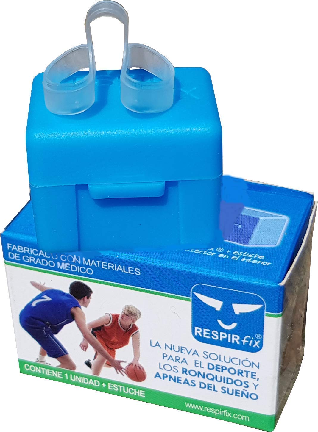 Respirifx Dilatador Nasal sin Latex ni Silicona Anti Congestion Ayuda apnea Dormir sueño roncar respiracion antirronquidos ronquidos Ayuda sueño Nariz RESPIRFIX regalos de Navidad