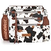 Montana West Crossbody Bags for Women Multi Pocket Cross Body Bag Purses with Guitar Strap