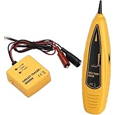 PTE&trade; Wire Tracer &amp; Circuit Tester -Tone Generator &amp; Probe Kit - Find &amp; Trace Wires &amp; Cables, Test Circuit Continuity, Network Telephone Line, Coaxial, Automotive - Features Alligator Clips &amp; RJ11 Plug