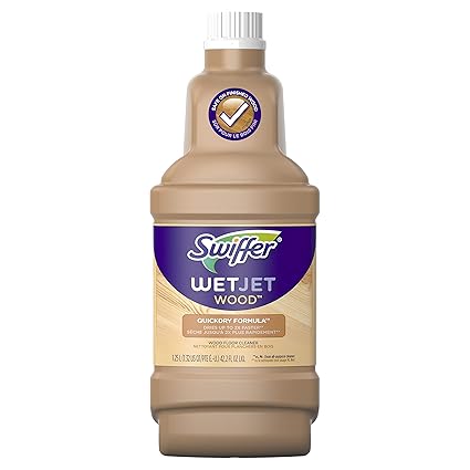 Swiffer Wetjet Multi Purpose Hardwood Floor Cleaner Solution Refill 1 25l Packaging May Vary