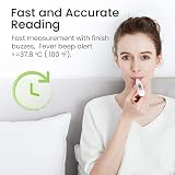 femometer Digital Thermometer Oral/Rectal Underarm Gray, Accurate Fast view 2