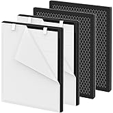 Breabetter 4-Pack C300 Replacement Filter Compatible with MOO-KA C300 Purifier, for ASIN:B0F9YCF8Z9