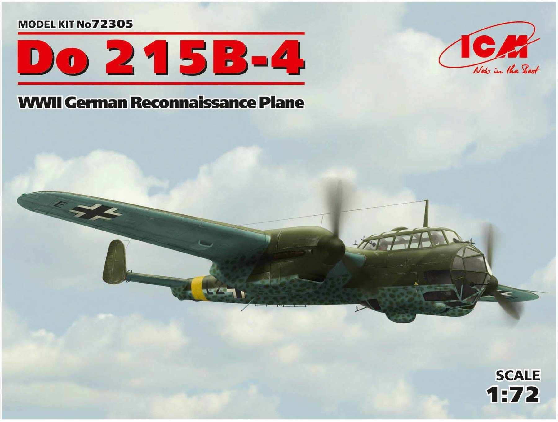 ICM 1:72 - Do 215B-4, WWII Reconnaissance Plane