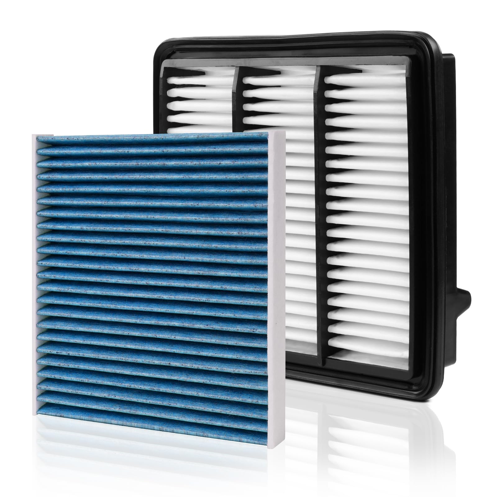 Photo 1 of Forccord Cabin & Engine Air Filter Fit for Honda CR-V CRV CR V 2023 2024 2025 2026 L4 1.5L (Not for Hybrid 2.0L) Activated Carbon Cabin Filter Replacement CF11182 17220-64A-A00 Car Accessories