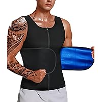 Sauna Shirt For Men MEN SAUNA SUIT Sweat Vest Shirts Body Shaper