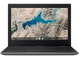 Lenovo 100E Chromebook 2ND Gen 81QB000AUS Laptop Computer, 11.6" HD (1366 X 768) Display, MediaTek MT8173C Processor, 4GB RAM, 16GB eMMC TLC SSD, Powervr GX6250, Chrome OS, Black (Renewed)