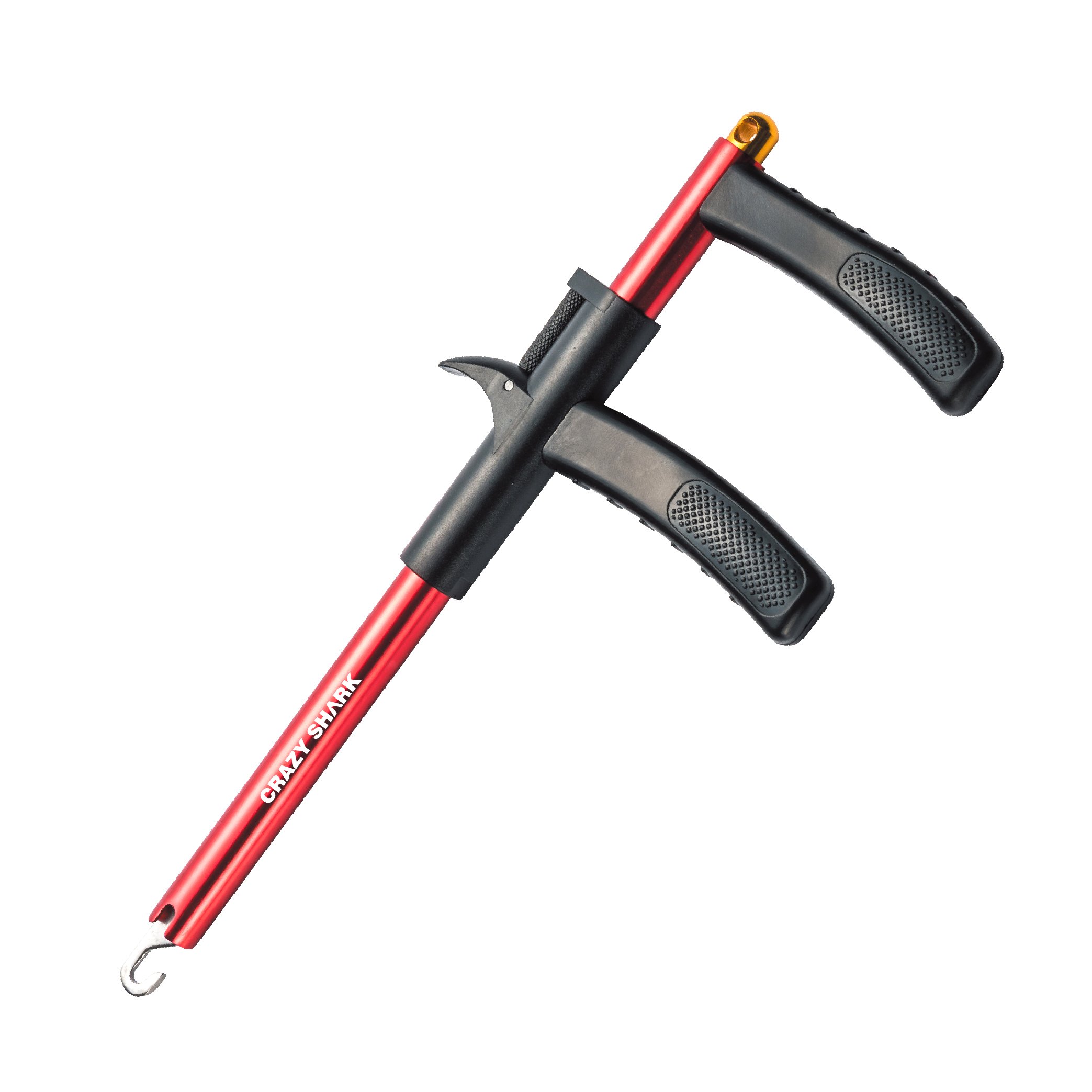 Hook Remover Aluminum Fish Hook Remover Extractor 9.6in Red