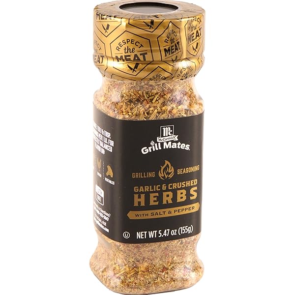 MCCORMICK GRILL MATES GARLIC & CRUSHED HERBS GRILLING...