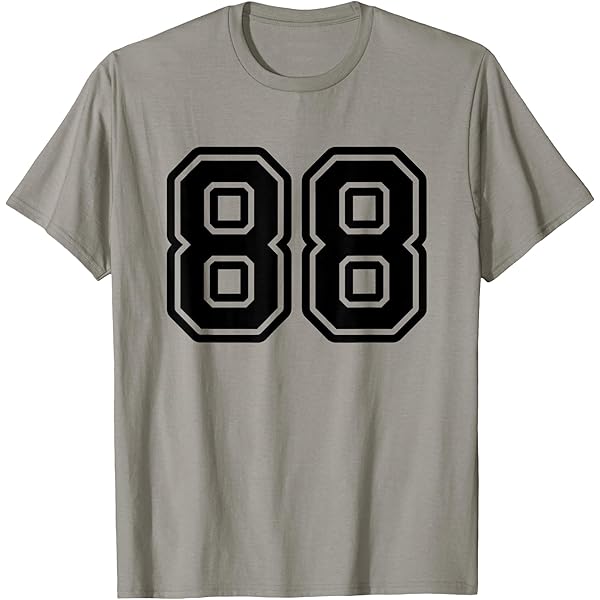 Amazon.com: Number 88 T-Shirt : Clothing, Shoes & Jewelry