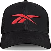 Reebok Elite Hat | Baseball Cap | Fitted | Six Panel Design | Stretch Mesh | Athletic | Sports | Performance | Breathable