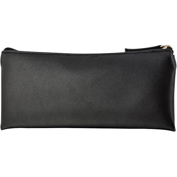 thumbnail image 2 of Traditional Soft Leather Pencil Case / Makeup Pouch / Clutch Purse – 20cm X 10cm – Made In UK 2 of 6