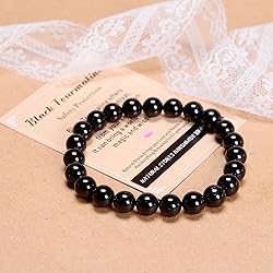 AD Beads Handmade Gemstone Stretch Elastic Bracelet