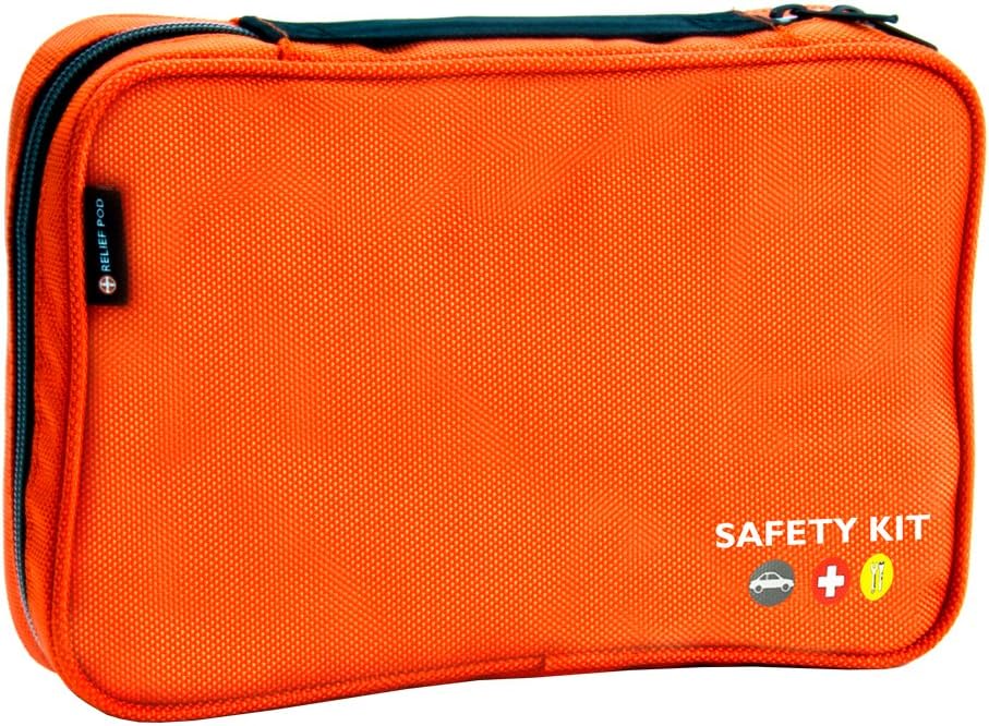 Relief Pod International RP132-108K-820 Orange Roadside Safety Kit