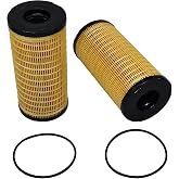 Notonmek 2PCS Fuel Filter Element 4816636 26560201 Compatible with Perkins Diesel Engine 1104A-44 1104A-44T 1104A-44TA 1104C-44 1104C-44T 1104C-44TA 1104C-E44 1104C-E44T 1104C-E44TA 1104D-44 1104D-44T