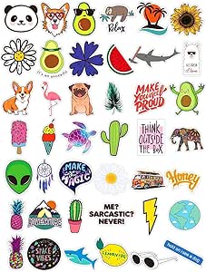 WUPYE Pegatinas, Stickers para VSCO Girl, Pegatina de Vinilo