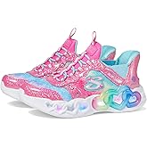 Skechers Girls Infinite Heart Lights-Eternal Shimmer